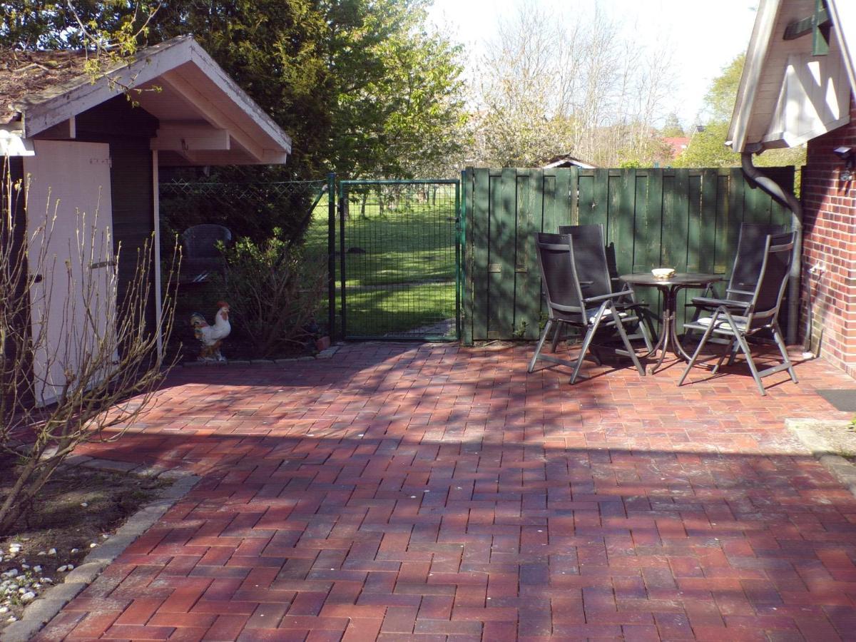 Ferienwohnung Aurich Sandhorst Eg Mit Terrasse Und Kleinem Garten 외부 사진